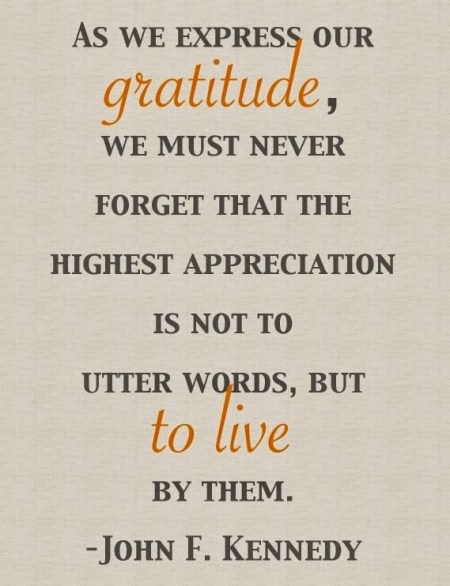 gratitude